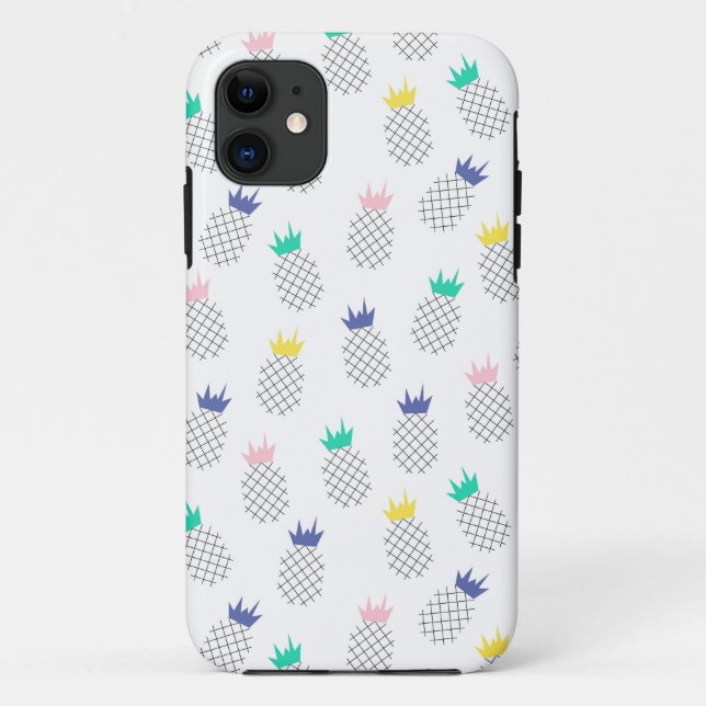 Abstract Pineapples Case-Mate iPhone Case (Back)