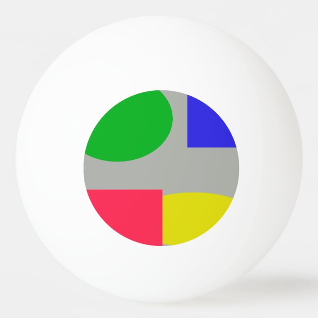 Abstract Ping Pong Ball (Front)