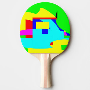 Abstract Ping Pong Paddle