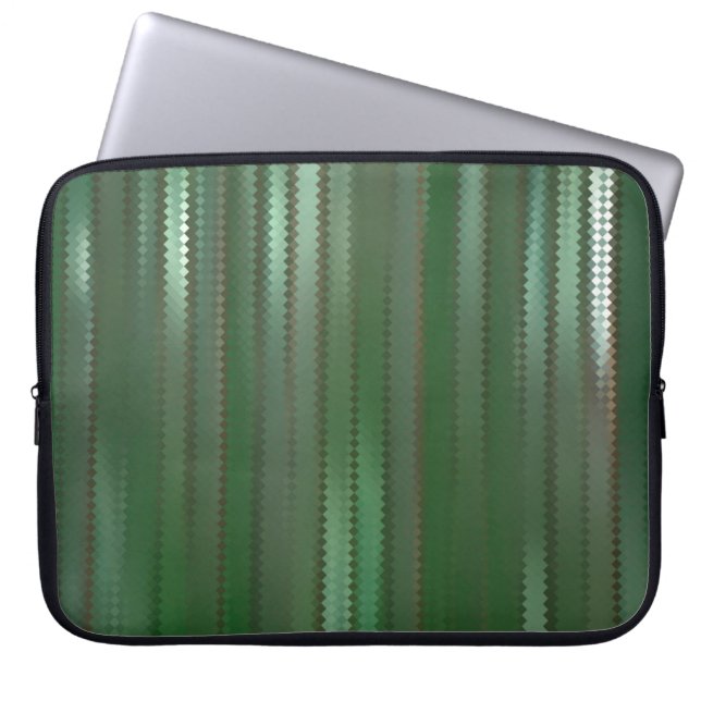 abstract pink background. fractal explosion star w laptop sleeve (Front)