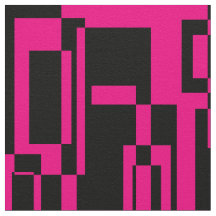 Abstract pink/black pattern forms
