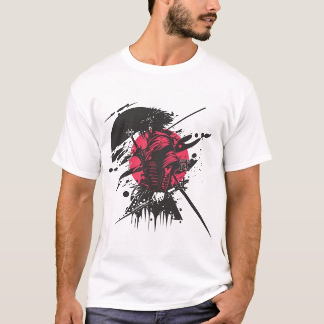 Abstract Pink Elephant Graphic T-Shirt | Modern Gr (Front)