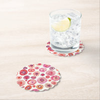 Abstract Pink Floral Pattern