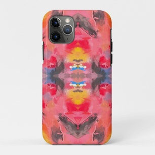 Abstract Pink Kaleidoscope   Case-Mate iPhone Case