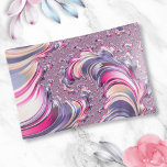 Abstract Pink Purple Spiral Fractal Trinket Trays<br><div class="desc">This product features a beautiful colourful spiral fractal art in purple and pink shades.</div>
