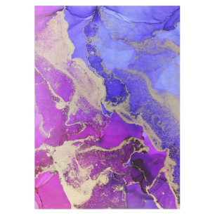 Abstract Pink Purple Tablecloth
