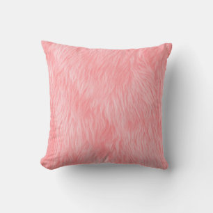 Abstract Pink wool , fabric background Cushion