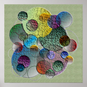 Abstract Planets Poster