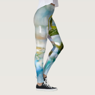 Abstract Plant Water Leggings