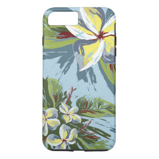 Abstract Plumeria Design Case-Mate iPhone Case