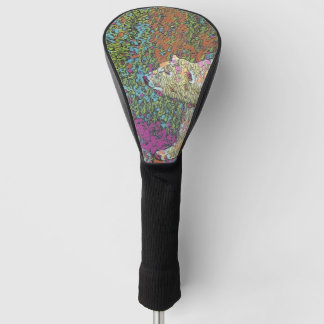 Abstract Polar Bear Golf Head Cover