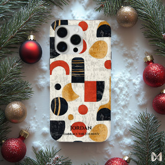 Abstract Polynesian Tapa – Cultural Elegance iPhone 15 Pro Max Case