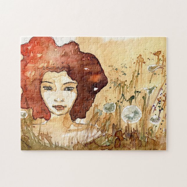 Abstract portrait 3 jigsaw puzzle (Horizontal)