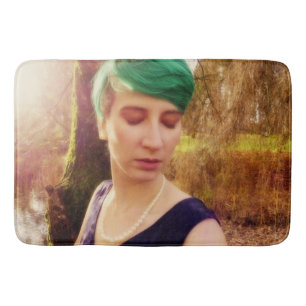 Abstract Portrait Bath Mat