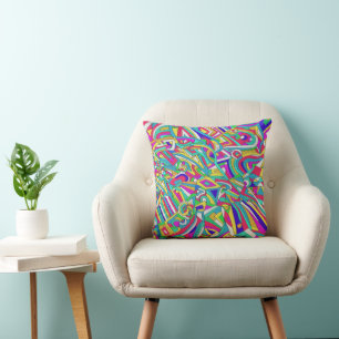 Abstract Portrait Cushion