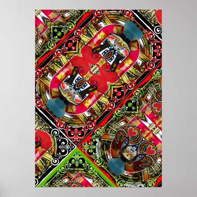 Abstract Portuguese Poster (Front)