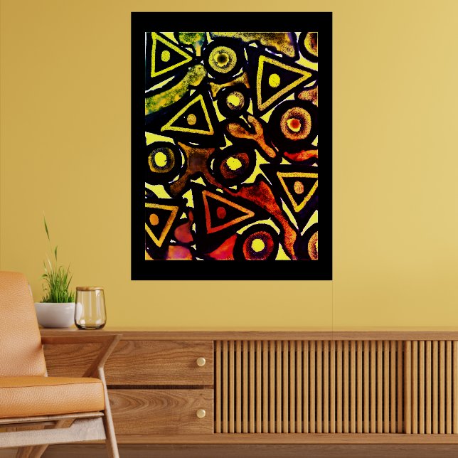 Abstract Poster  (Living Room 2)