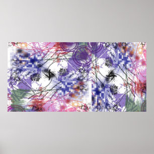 Abstract Poster Artwork Wall Mural