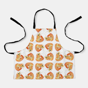Abstract prawn pattern apron