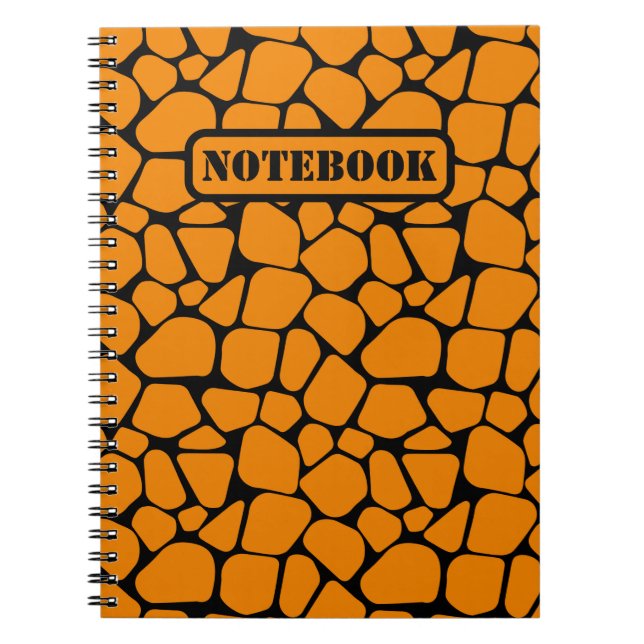 Abstract Predator Skin Camo Art: Adventure-Inspire Notebook (Front)