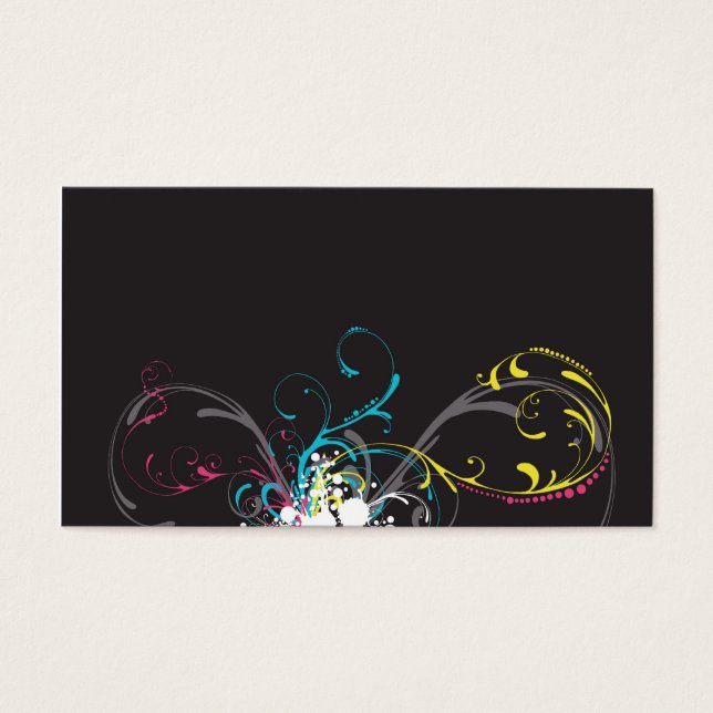 Abstract Profile Card (Front)