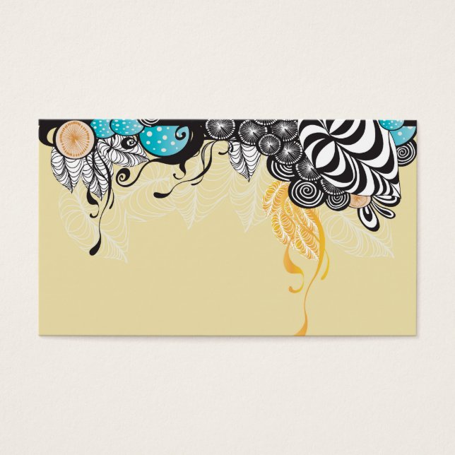 Abstract Profile Card (Front)