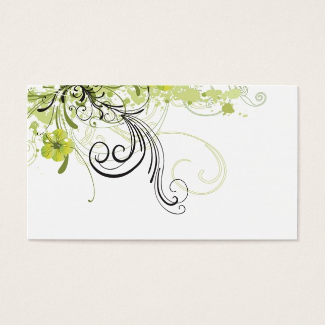 Abstract Profile Card (Front)