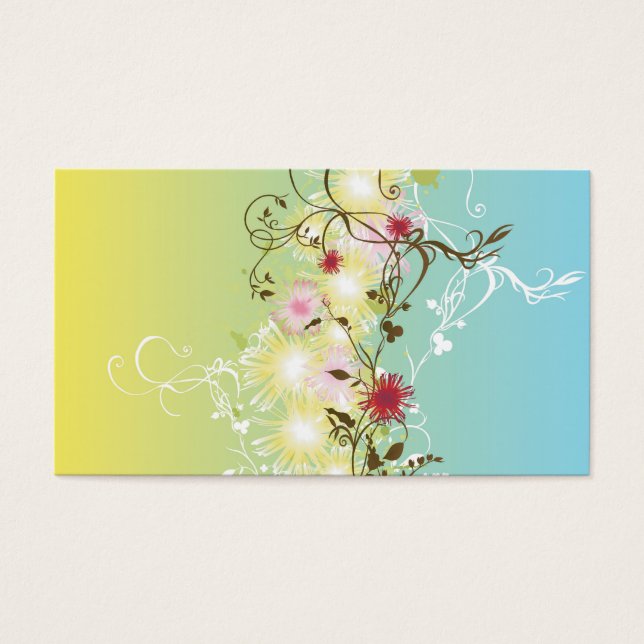 Abstract Profile Card (Front)