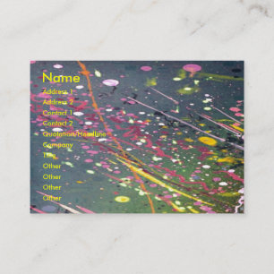 Abstract Profile Card