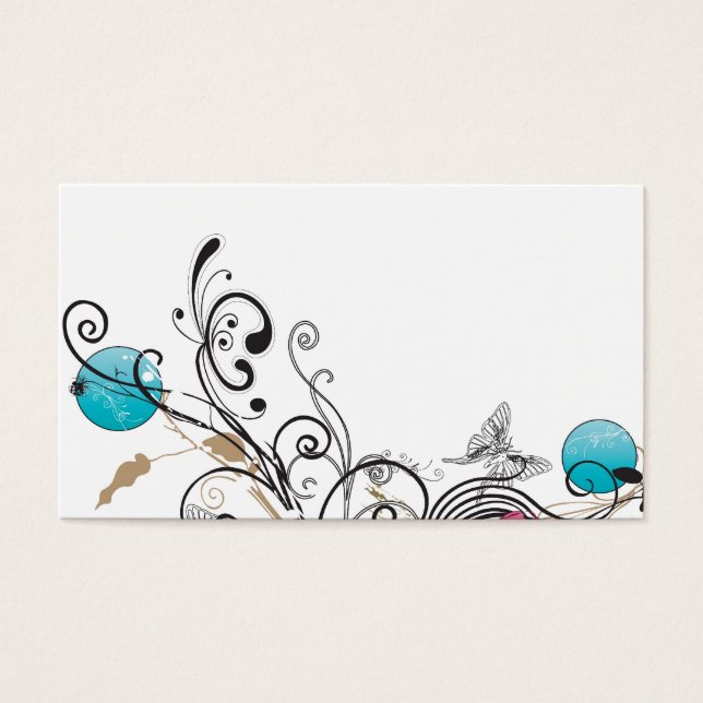 Abstract Profile Card (Front)