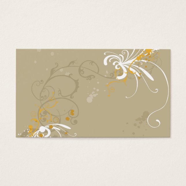 Abstract Profile Card (Front)