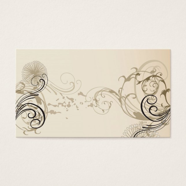 Abstract Profile Card (Front)