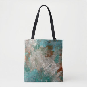 Abstract Psychedelic Strokes Texture. Tote Bag