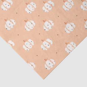 Abstract Pumpkin Pattern Tissue Paper