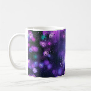 Abstract purple background texture coffee mug
