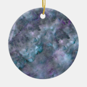 Abstract purple blue quartz marble granite   ceramic tree decoration