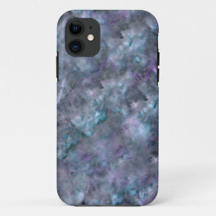 Abstract purple blue teal quartz marble granite   Case-Mate iPhone case