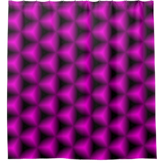 Abstract purple geometric background.abstract, art shower curtain (Front)