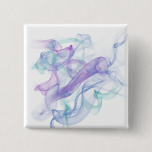 Abstract Purple Haze 15 Cm Square Badge