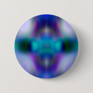 Abstract purple pattern 6 cm round badge
