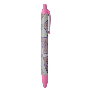 Abstract Purple Pen