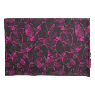 Abstract purple pillowcase