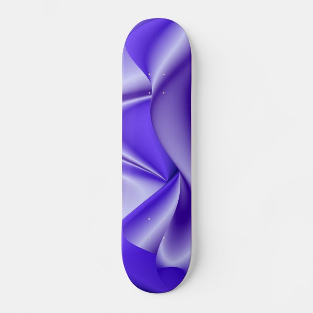 Abstract purple Rainbow Skateboard (Front)