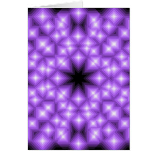 Abstract Purple Star field