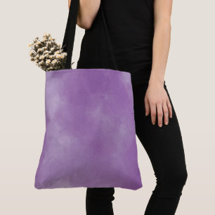 Abstract Purple Watercolor Texture Aesthetic  Tote Bag