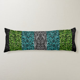 Abstract Quioromantic Pride Flag Body Cushion