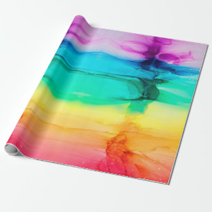 Abstract rainbow colourful background, wallpaper. wrapping paper