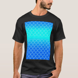Abstract Rainbow Fish Scales T-Shirt