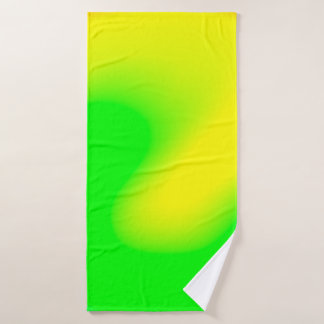 Abstract rainbow soft cloud background in pastel c bath towel