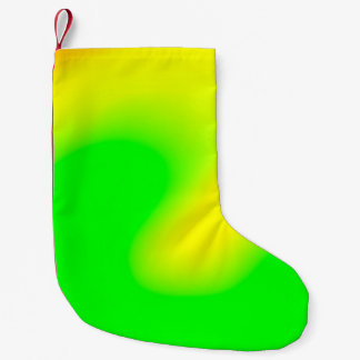 Abstract rainbow soft cloud background in pastel c small christmas stocking